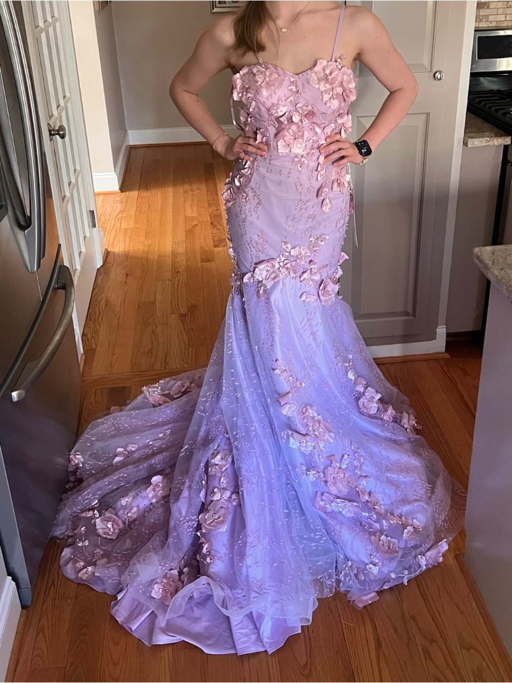 Portia and Scarlett  Lavender Gown PS6096